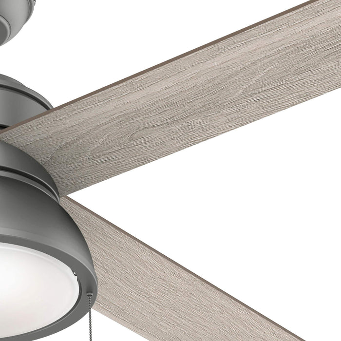 Hunter 52" Loki Ceiling Fan with LED Light Kit and Pull Chains