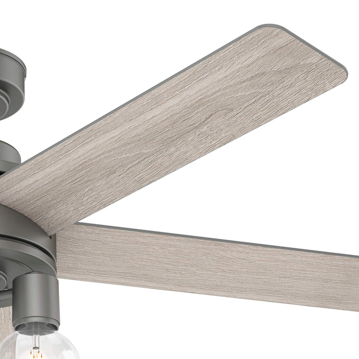 Hunter 52" Hardwick Ceiling Fan with LED Light Kit and Handheld Integrated Control System