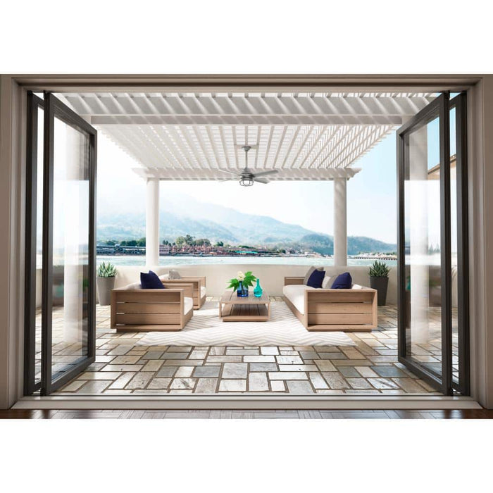 Hunter 54" Searow Ceiling Fan with LED Light Kit and Wall Control