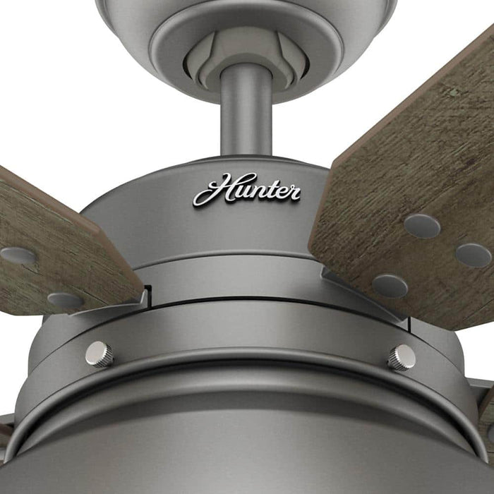 Hunter 52" Mill Valley Ceiling Fan with LED Light Kit and Pull Chains