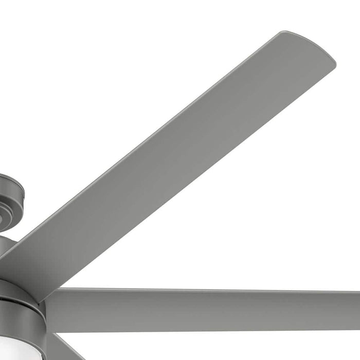 Hunter 72" Solaria Ceiling Fan with LED Light Kit and Wall Control