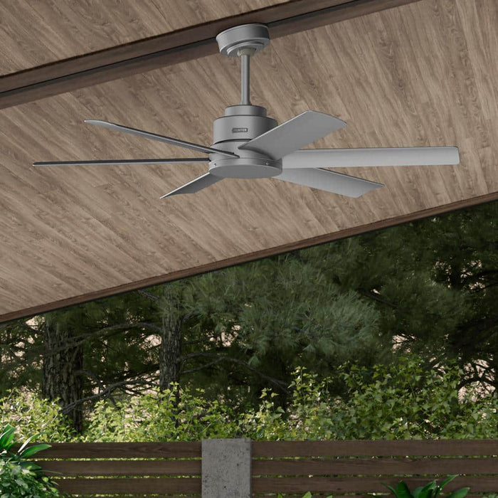 Hunter 52" Kennicott Ceiling Fan with Wall Control