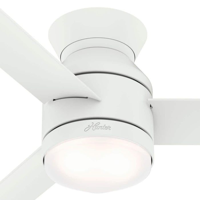 Hunter 44" Dublin Ceiling Fan with LED Light Kit and Handheld Remote