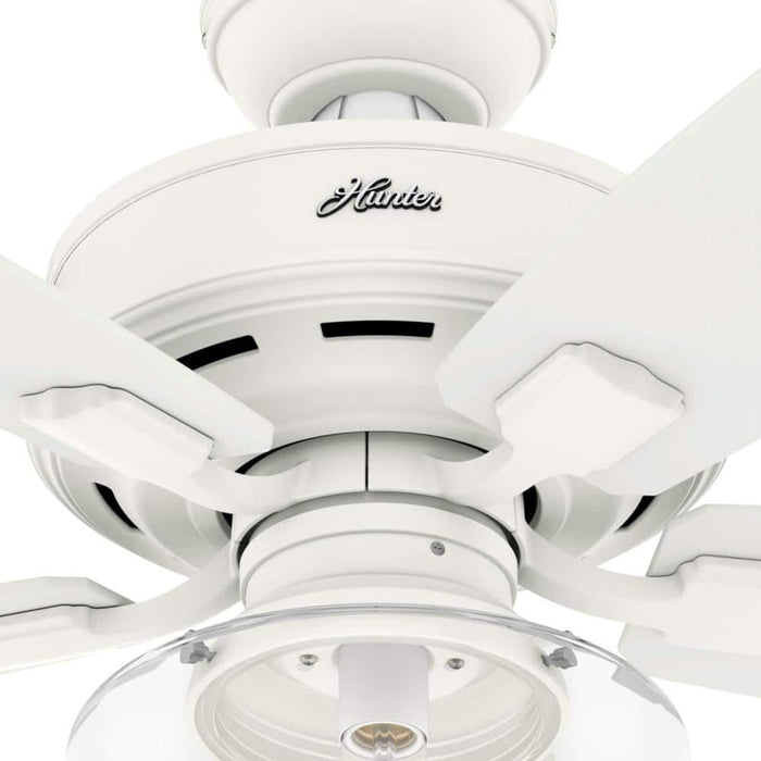 Hunter 52" Bennett Ceiling Fan with LED Light Kit and Handheld Remote