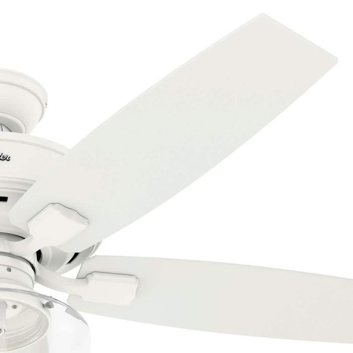 Hunter 52" Bennett Ceiling Fan with LED Light Kit and Handheld Remote