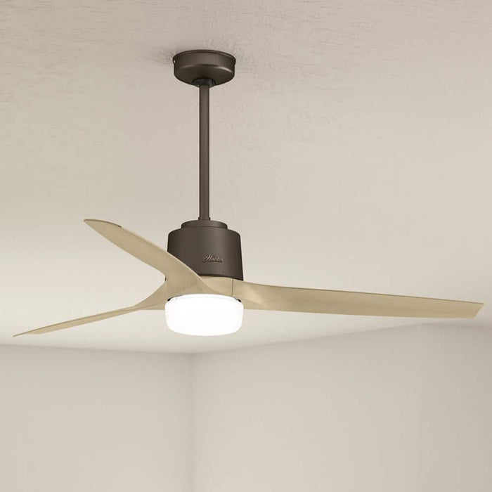 Hunter 60" Neuron Ceiling Fan with LED Light Kit and Handheld Remote