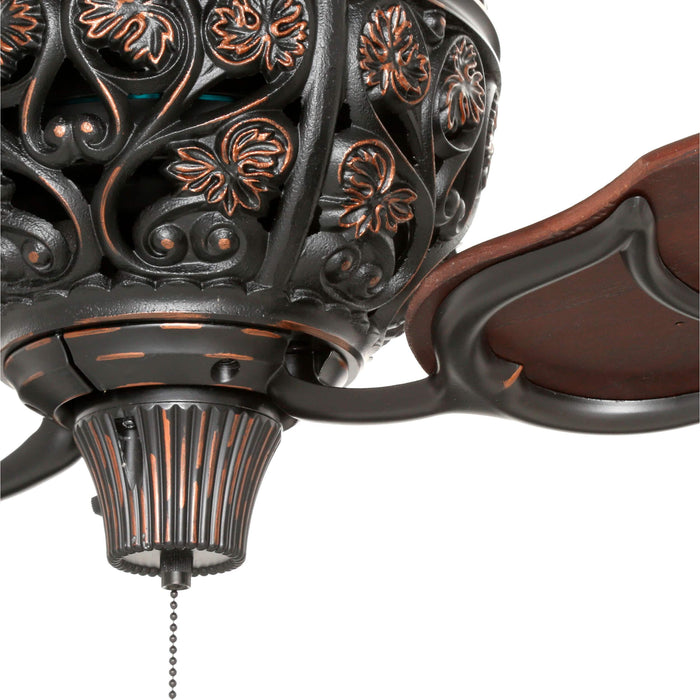 60``Ceiling Fan from the 1886 Limited Edition collection in Midas Black finish