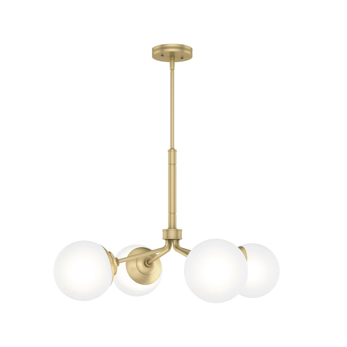 Hunter Hepburn Four Light Chandelier