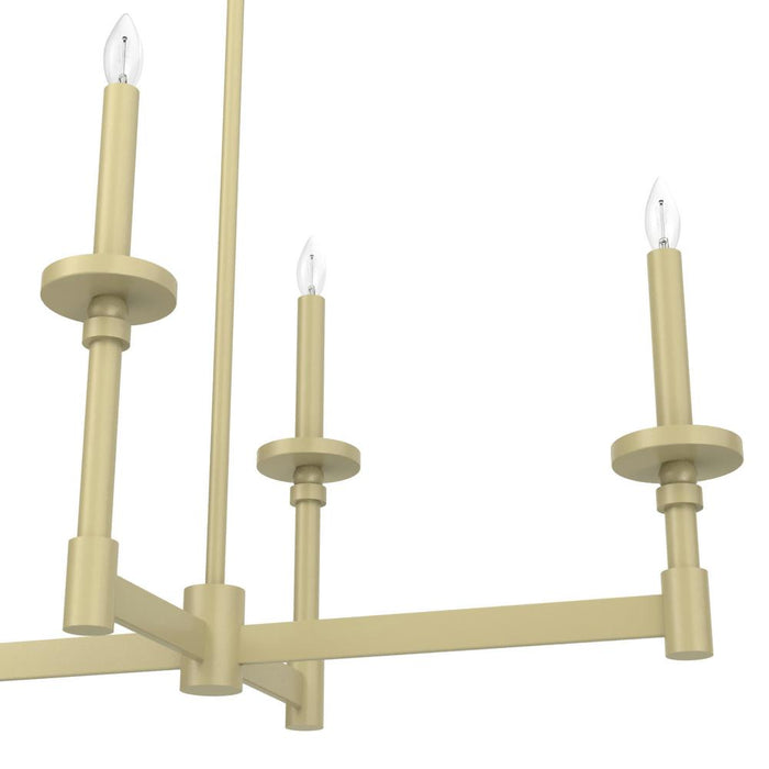 Hunter Briargrove Seven Light Linear Chandelier