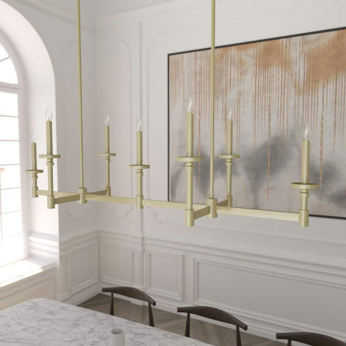 Hunter Briargrove Seven Light Linear Chandelier