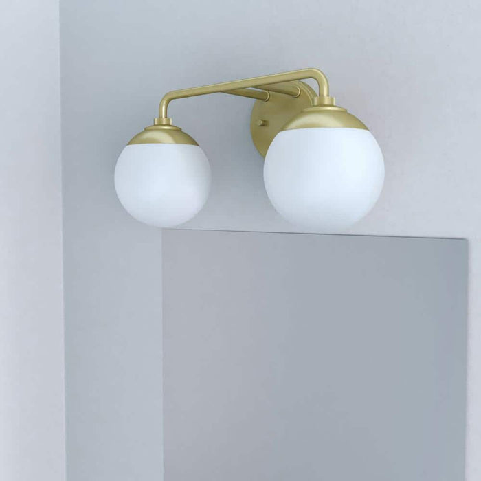 Hunter Hepburn Two Light Vanity