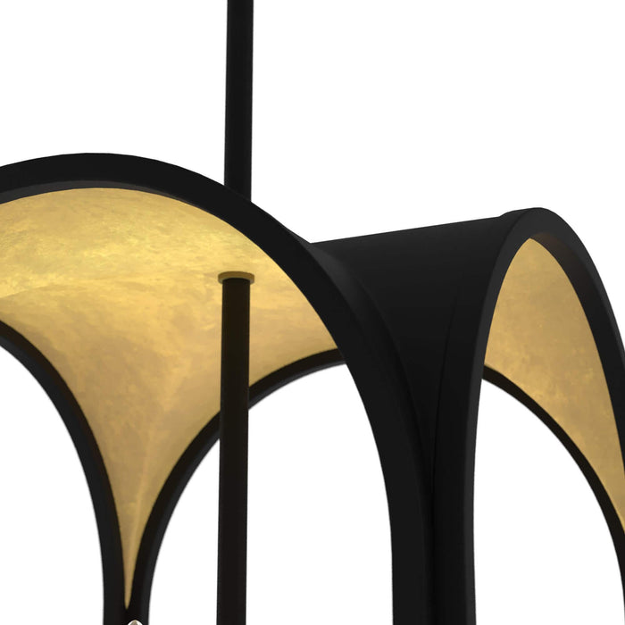 Hunter Dukestown Small Four Light Pendant