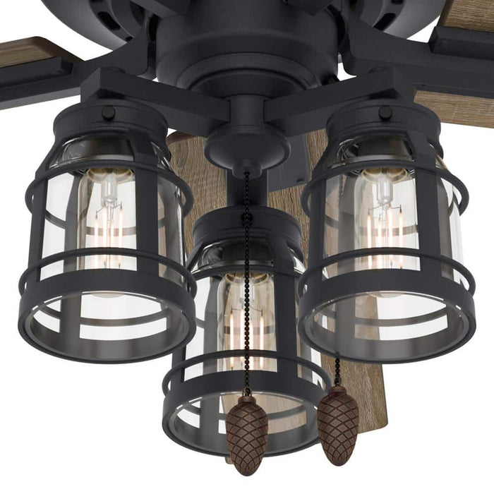52``Ceiling Fan from the Vista collection in Natural Iron finish