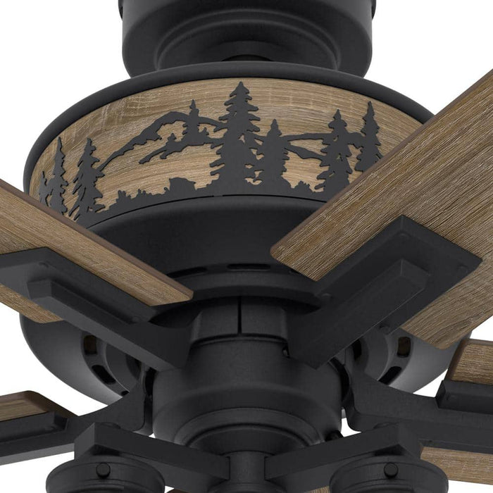 52``Ceiling Fan from the Vista collection in Natural Iron finish