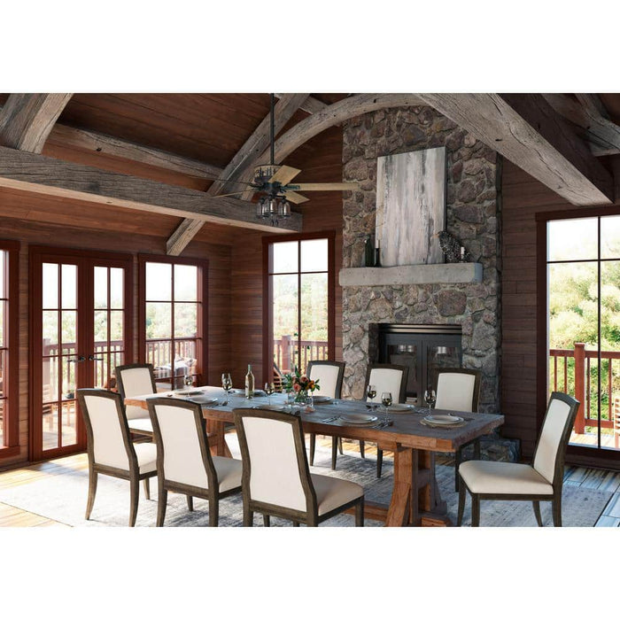 52``Ceiling Fan from the Vista collection in Natural Iron finish