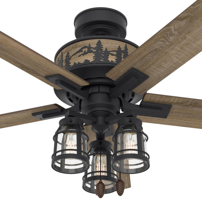 52``Ceiling Fan from the Vista collection in Natural Iron finish