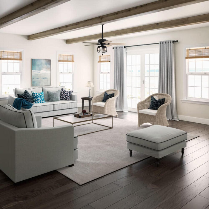 Hunter 52" Starklake Ceiling Fan with LED Light Kit and Pull Chains