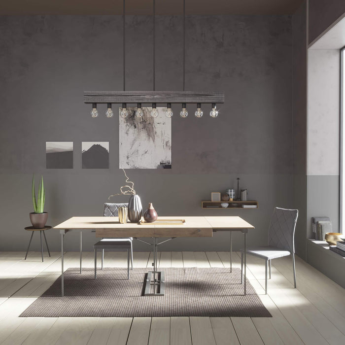 Hunter Donelson Nine Light Linear Chandelier