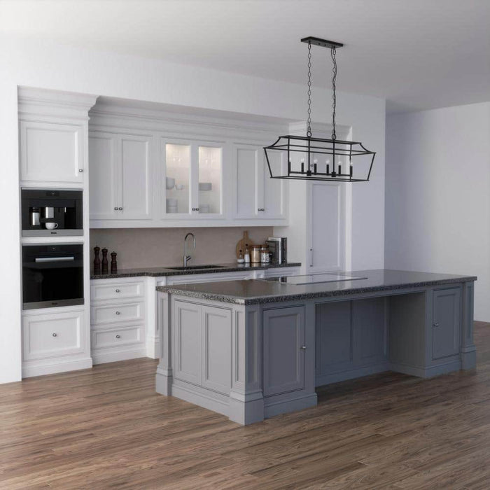 Hunter Laurel Ridge Six Light Linear Chandelier