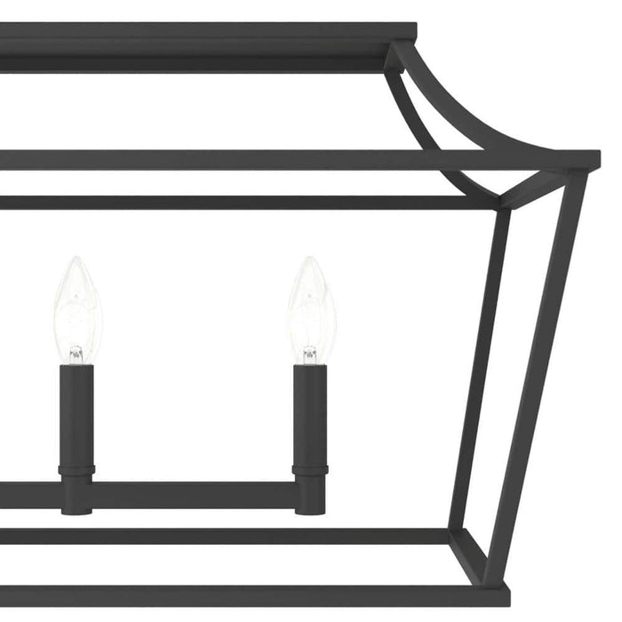 Hunter Laurel Ridge Six Light Linear Chandelier