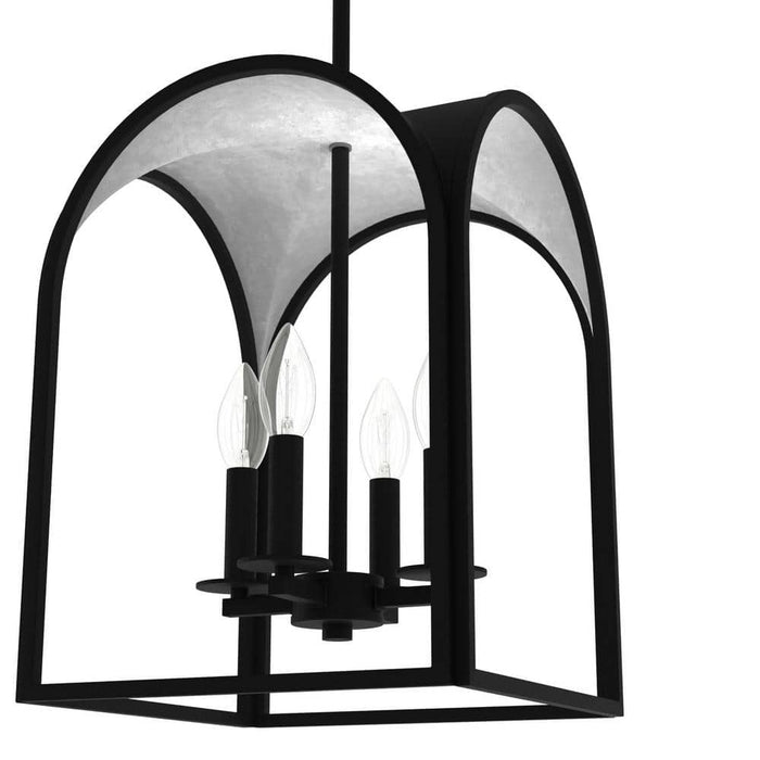 Hunter Dukestown Small Four Light Pendant
