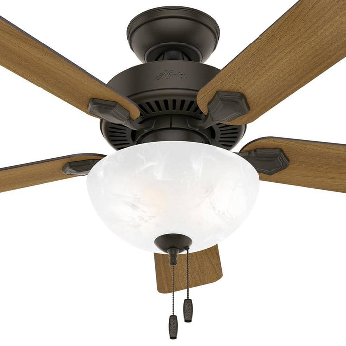 Hunter 44" Swanson Ceiling Fan with LED Light Kit and Pull Chains