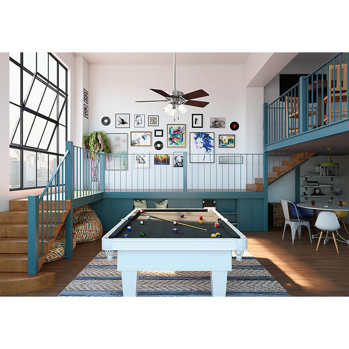 Hunter 52" Builder Ceiling Fan with LED Light Kit and Pull Chains