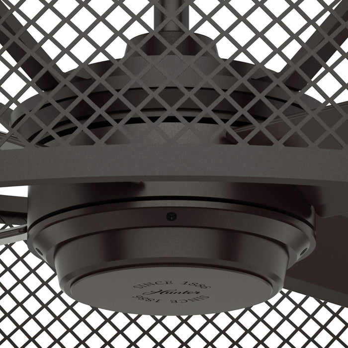 23``Ceiling Fan from the Fennec collection in Noble Bronze finish