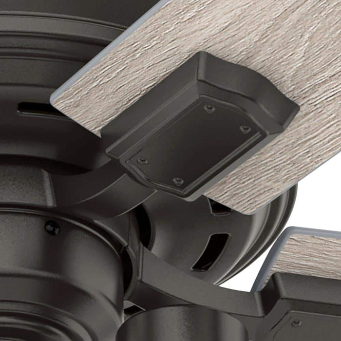 Hunter 52" Hartland Ceiling Fan with LED Light Kit and Pull Chains