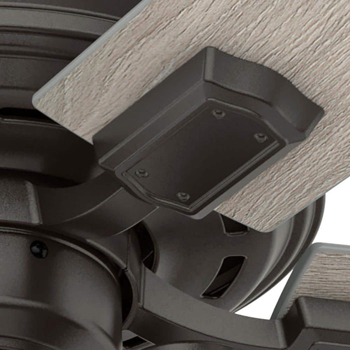 Hunter 44" Hartland Ceiling Fan with LED Light Kit and Pull Chains