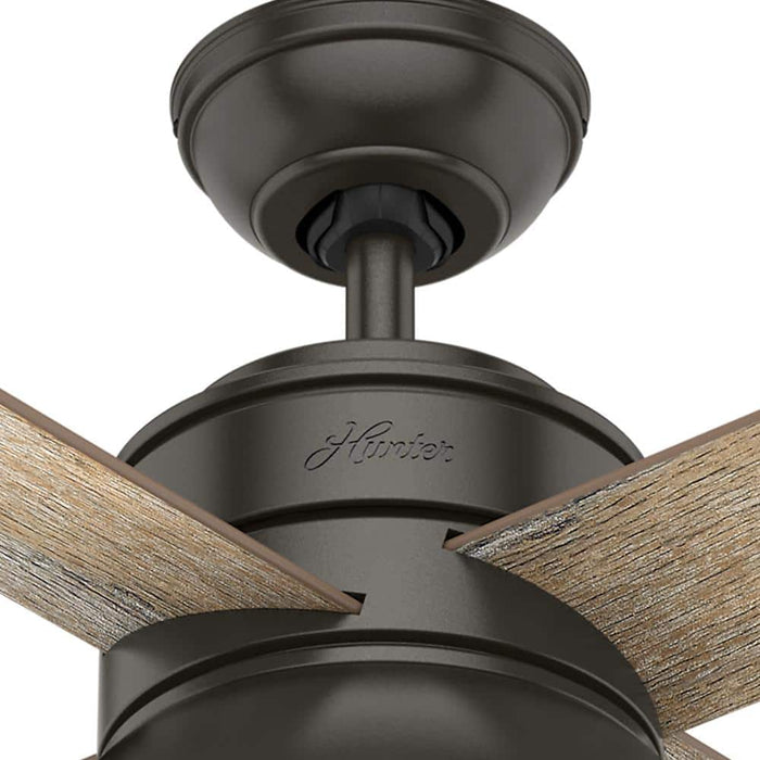 Hunter 52" Loki Ceiling Fan with LED Light Kit and Pull Chains