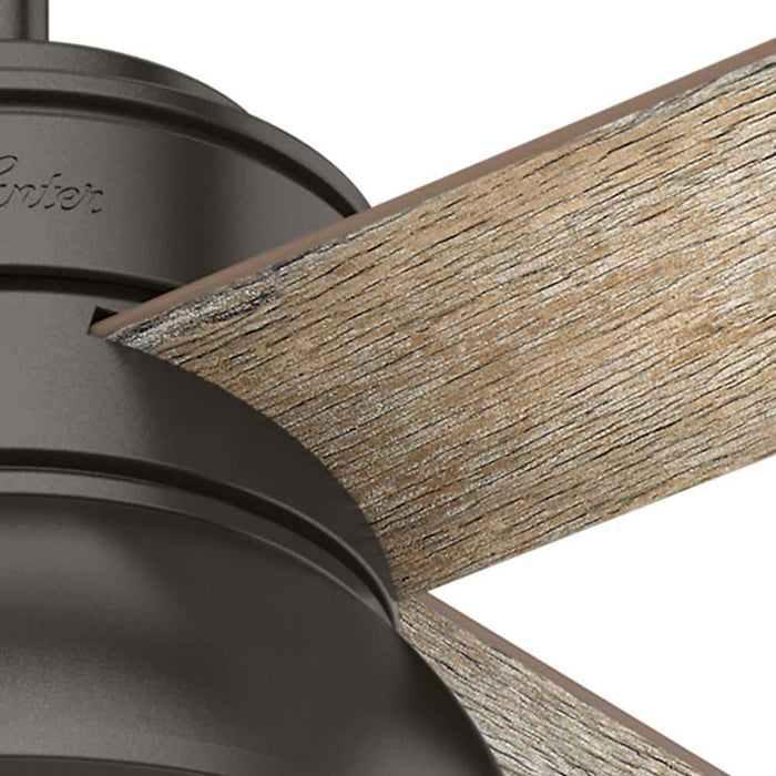 Hunter 52" Loki Ceiling Fan with LED Light Kit and Pull Chains