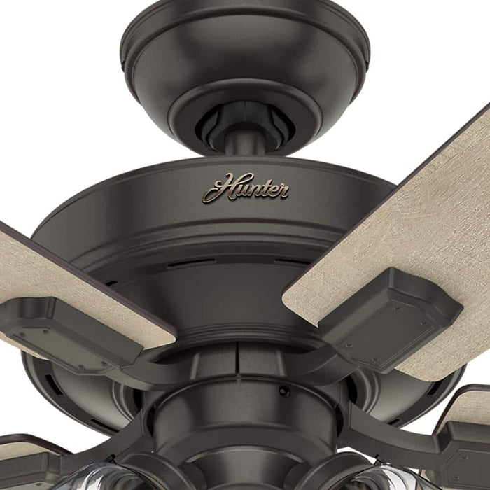 Hunter 52" Crestfield Ceiling Fan with LED Light Kit and Pull Chains