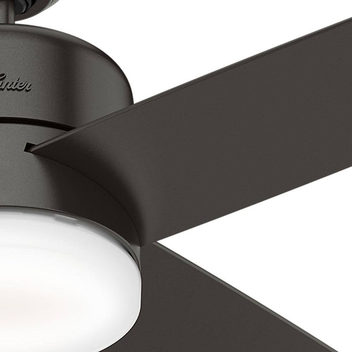 Hunter 60" Advocate Ceiling Fan with LED Light Kit and Handheld Remote