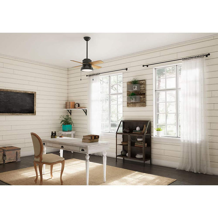 Hunter 36" Loki Ceiling Fan with LED Light Kit and Pull Chains