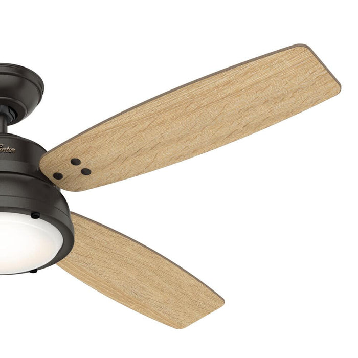 Hunter 52" Wingate Ceiling Fan with LED Light Kit and Handheld Remote