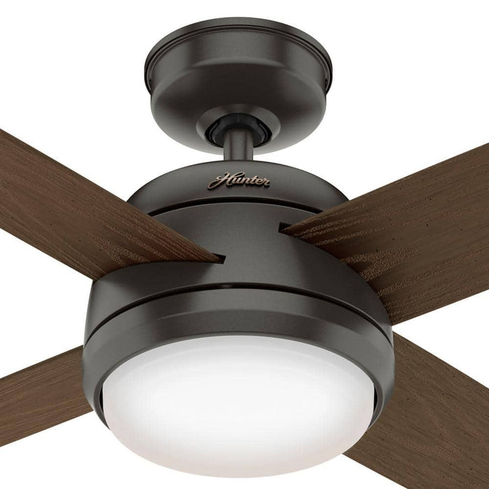 Hunter 52" Oceana Ceiling Fan with LED Light Kit and Wall Control