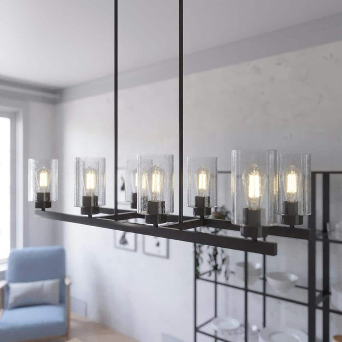 Hunter Hartland Eight Light Linear Chandelier