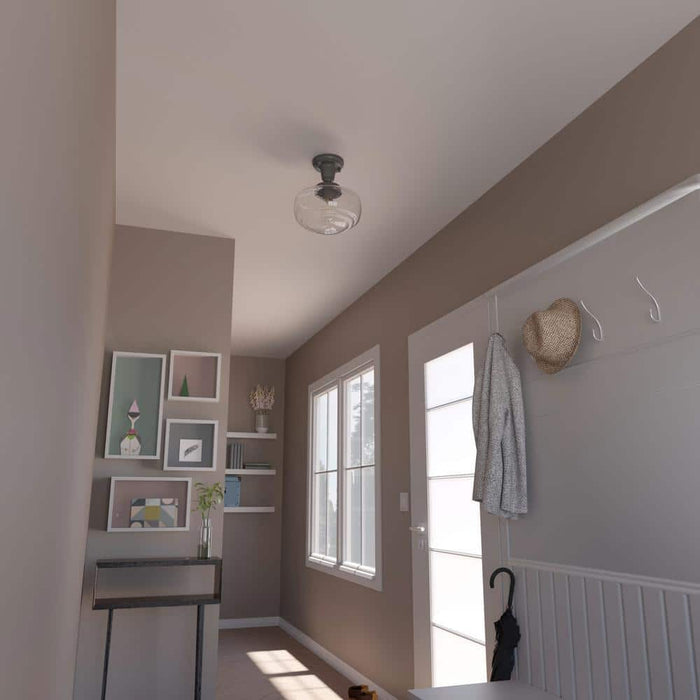 Hunter Saddle Creek One Light Mini Pendant