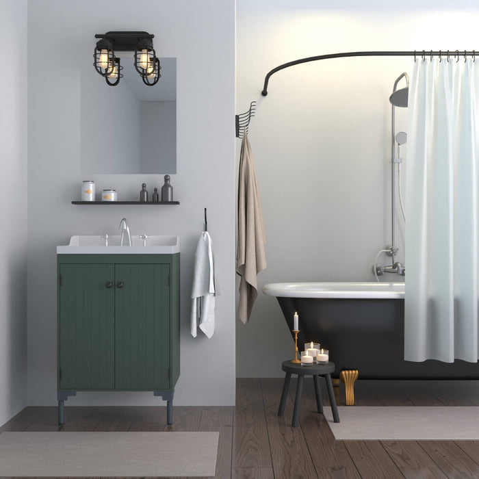 Hunter Starklake Two Light Vanity