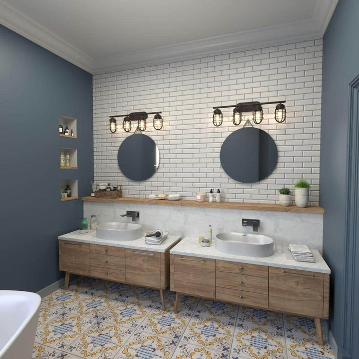 Hunter Starklake Four Light Vanity