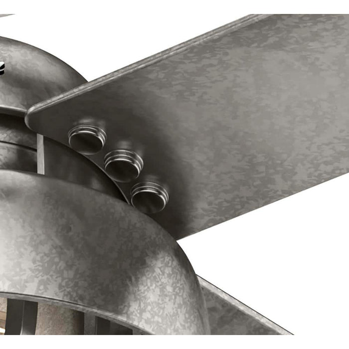 Hunter 52" Spring Mill Ceiling Fan with LED Light Kit and Pull Chains