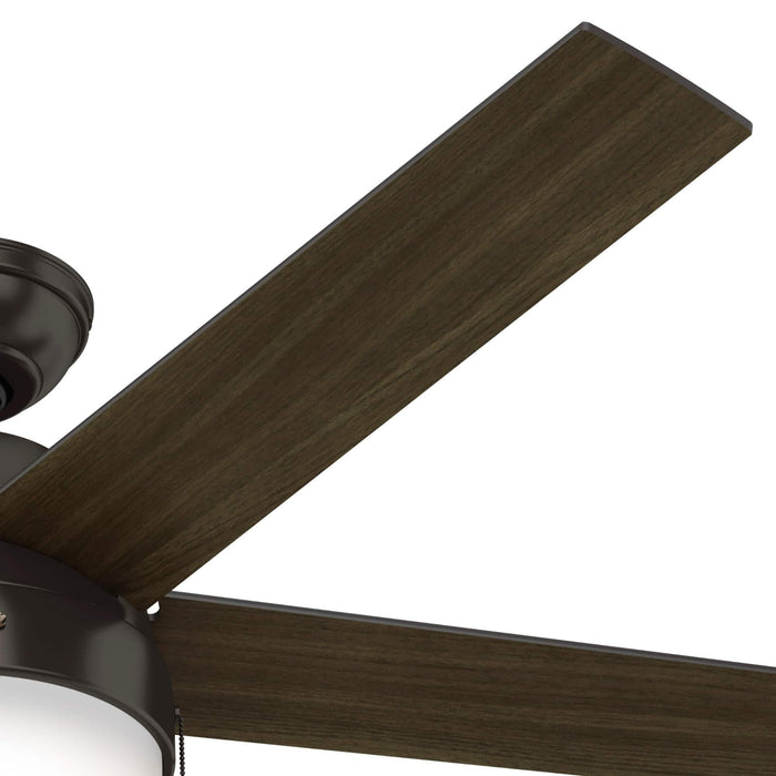 Hunter 52" Anslee Ceiling Fan with LED Light Kit and Pull Chains