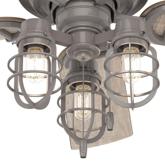 Hunter 52" Starklake Ceiling Fan with LED Light Kit and Pull Chains