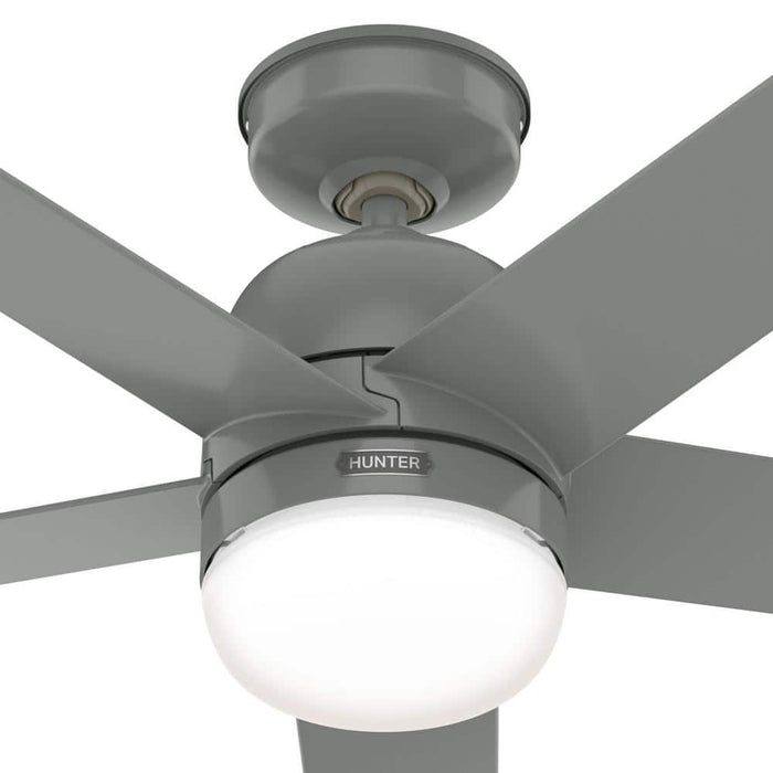 Hunter 52" Anorak Ceiling Fan with LED Light Kit and Wall Control