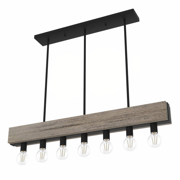 Hunter Donelson Seven Light Linear Chandelier