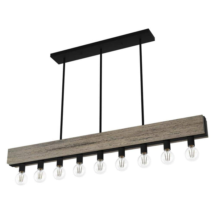 Hunter Donelson Nine Light Linear Chandelier