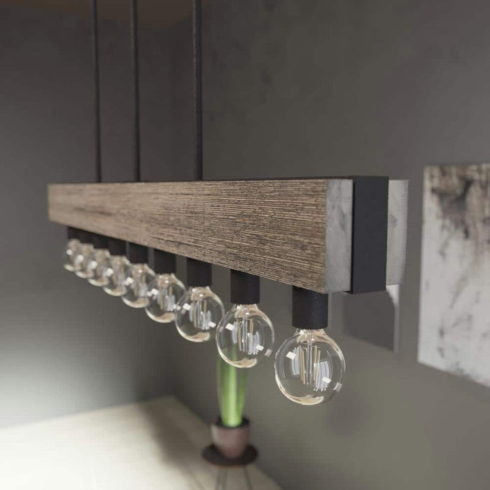 Hunter Donelson Nine Light Linear Chandelier