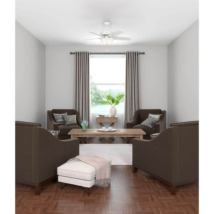 Hunter 42" Builder Ceiling Fan with LED Light Kit and Pull Chains