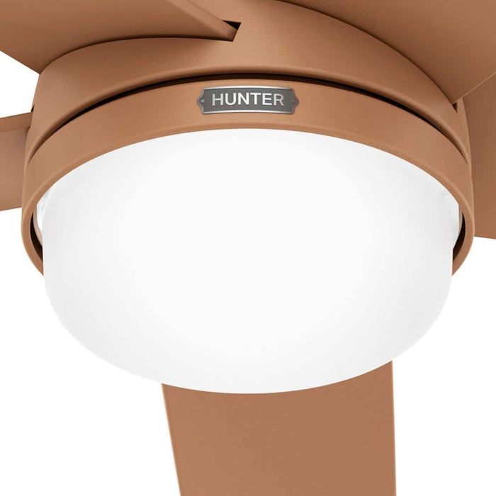 Hunter 52" Yuma Ceiling Fan with LED Light Kit and Handheld Remote
